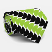 交互の三日月04a - Martian Green ネクタイ (ロール)
