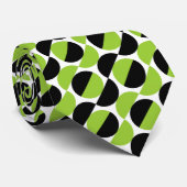 交互の三日月08a – 火星緑 ネクタイ (ロール)