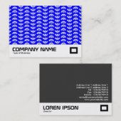 交互の円パターン 名刺 (正面/裏面)