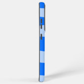 交互ミニマル青 SAMSUNG GALAXYケース (右側面)