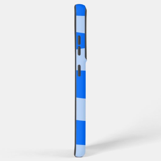 交互ミニマル青 SAMSUNG GALAXYケース (右側面)