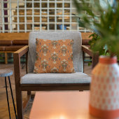 交互帯ラージフローラブークホームデコール クッション