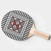 交互幾何学卓球ラケット 卓球ラケット (横)