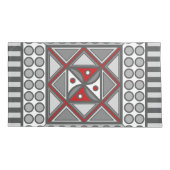 交互幾何枕ケース 枕カバー (裏面)