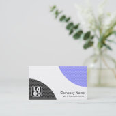 交互曲線 – スポットテクスチャ 名刺 (スタンド正面)