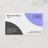 交互曲線 – スポットテクスチャ 名刺 (裏面)