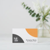 交互曲線 – スポットテクスチャ 名刺 (スタンド正面)