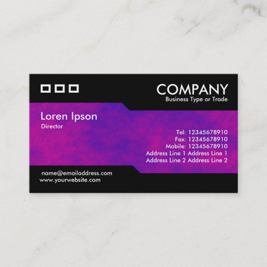 交互 – エイリアンSkyテクスチャ 名刺 (正面)