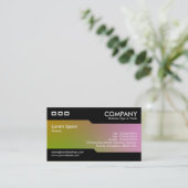 交互 – ソフトグラデーション 名刺 (スタンド正面)