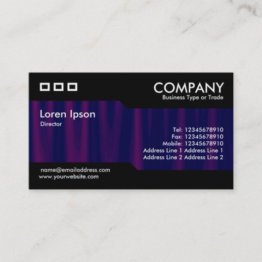 交互 – ドレープ04 名刺 (正面)