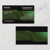 交互 – ボトルの緑のテクスチャ 名刺 (正面/裏面)