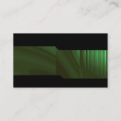 交互 – ボトルの緑のテクスチャ 名刺 (裏面)