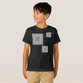 交代幾何学少年とベビーダークシャツ Tシャツ (正面フル)