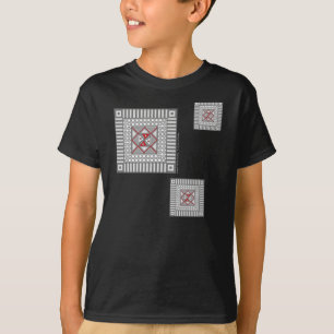 交代幾何学少年とベビーダークシャツ Tシャツ