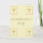 交代日折り畳みグリーティングカード カード (正面)