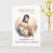 交代祝賀の立候補 カード (黄色い花)