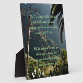 交友詩の奇跡のプラーク フォトプラーク (側面)