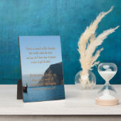 交友詩の奇跡のプラーク フォトプラーク (側面)