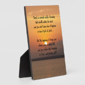 交友詩の奇跡のプラーク フォトプラーク (側面)