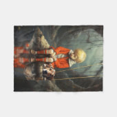 交哀フリースブランケット フリースブランケット (正面(横))