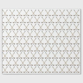 交差させたアイスホッケー用スティックおよびパック ラッピングペーパー (フラット)