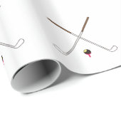 交差させたゴルフクラブ ラッピングペーパー (ロールコーナー)