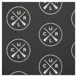 交差させたトウモロコシは生地を-白黒掃きます ファブリック