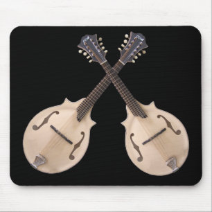 交差させたMANDOLINS-MOUSEPAD マウスパッド