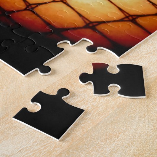 交差させる ジグソーパズル (側面)