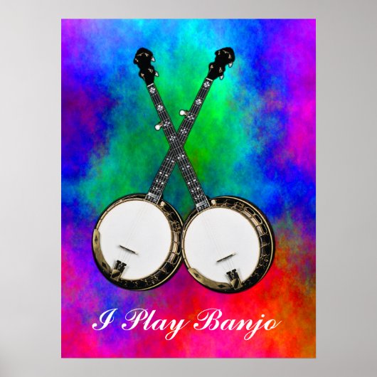 交差したバンジョス・ポスター ポスター (正面)