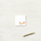 交差した腕 ポストイット (デスク上)