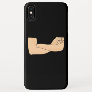 交差した腕 iPhone XS MAXケース