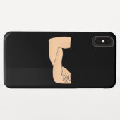 交差した腕 Case-Mate iPhoneケース (裏面(横))