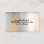 交差するレンチ | 整備士 名刺 (裏面)