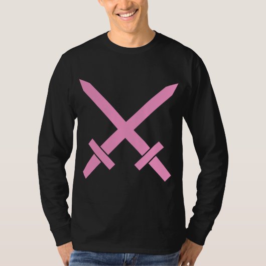 交差する剣 Tシャツ (正面)