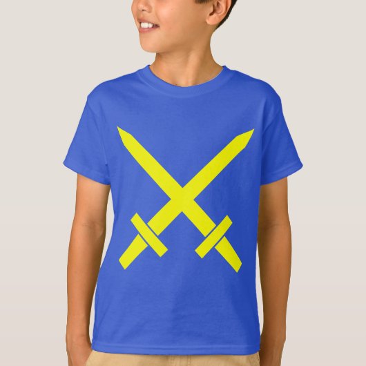 交差する剣 Tシャツ (正面)