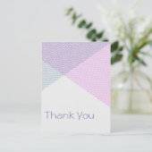 交差する山感謝してい形 ポストカード (スタンド正面)