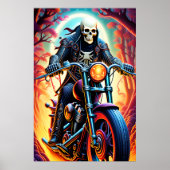 交差する木の手足を乗り越える ポスター (正面)