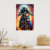 交差する木の手足を乗り越える ポスター (キッチン)