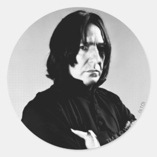 交差するSeverus Snapeの腕 ラウンドシール