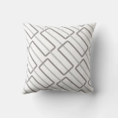 交差のリバーシブルの枕 クッション (裏面)