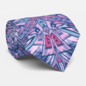 交差ガードフローラ繰り返しパターン ネクタイ (ロール)