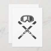 交差スキー (正面/裏面)