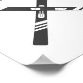 交差スキー ポスター (角)