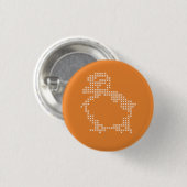 交差ステッチボタン 缶バッジ (正面&裏面)