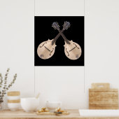 交差マンドリンのポスター ポスター (キッチン)