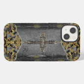 交差モビクトリアンノグラム iPhoneケース (裏面横)