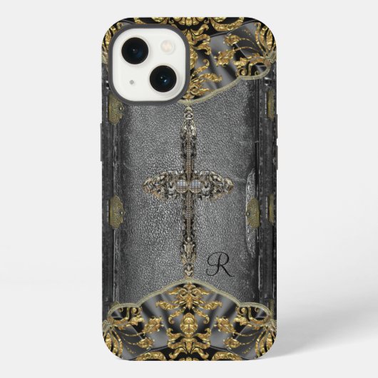 交差モビクトリアンノグラム iPhoneケース (裏面)