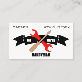 交差工具とバナー契約者用手引き師 名刺