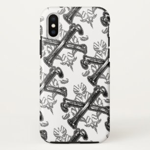 交差性骨内包材 iPhone X ケース